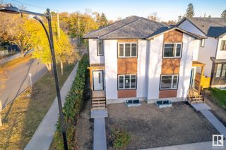 Photo 1: 11345 127 Street in Edmonton: Zone 07 House Half Duplex for sale : MLS®# E4381394