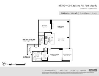 Photo 14: 1702 400 CAPILANO Road in Port Moody: Port Moody Centre Condo for sale in "ARIA 2" : MLS®# R2745882