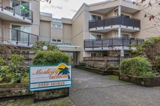 Photo 1: 105 1050 HOWIE Avenue in Coquitlam: Central Coquitlam Condo for sale in "Monterey Gardens" : MLS®# R2747540