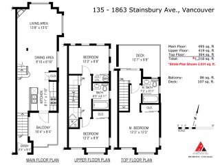 Photo 3: # 135 1863 STAINSBURY AV in Vancouver: Victoria VE Condo for sale (Vancouver East)  : MLS®# V1090916