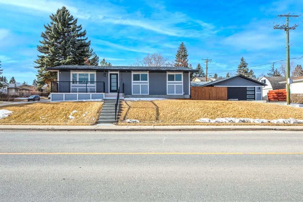 Main Photo: 7107 Hunterview Drive NW in Calgary: Huntington Hills Detached for sale