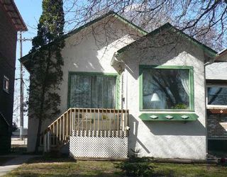 Photo 1: 1561 WOLSELEY Avenue West in WINNIPEG: West End / Wolseley Residential for sale (West Winnipeg)  : MLS®# 2807332