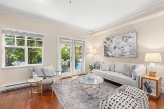 Photo 1: 2132 W 8TH Avenue in Vancouver: Kitsilano Townhouse for sale in "Hansdowne Row" (Vancouver West)  : MLS®# R2697449