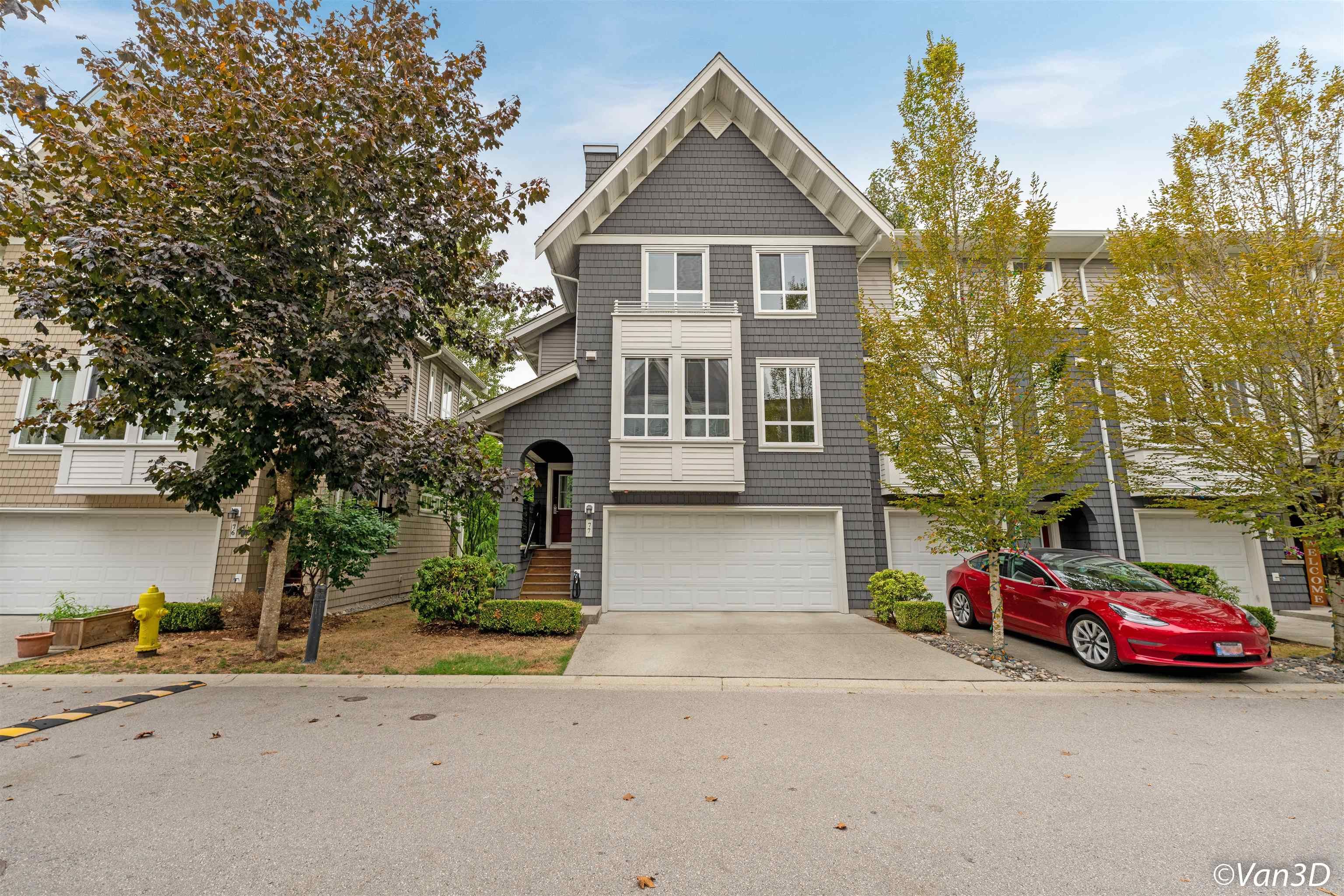 Main Photo: 77 2418 AVON Place in Port Coquitlam: Riverwood Townhouse for sale : MLS®# R2773574