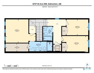 Photo 34: 8707 83 Avenue in Edmonton: Zone 18 House Half Duplex for sale : MLS®# E4365785
