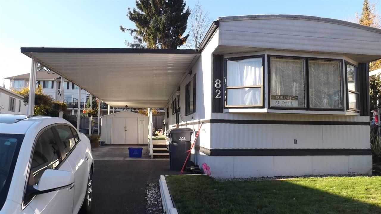 Main Photo: 82 1840 160 Street in Surrey: King George Corridor Manufactured Home for sale (South Surrey White Rock)  : MLS®# R2462286