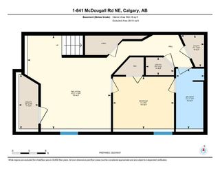 Photo 48: 1 841 Mcdougall Road NE in Calgary: Bridgeland/Riverside Row/Townhouse for sale : MLS®# A1204118