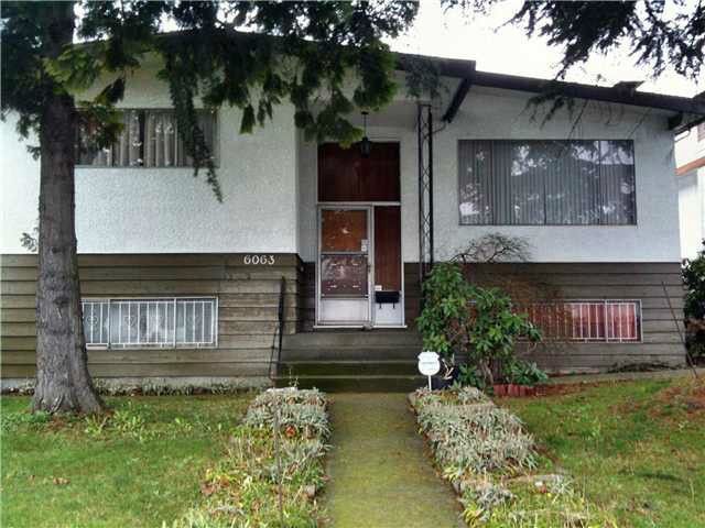 Main Photo: 6063 KNIGHT Street in Vancouver: Knight House for sale (Vancouver East)  : MLS®# V1089398