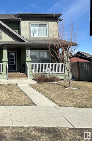 Main Photo: 5675 CRABAPPLE Way in Edmonton: Zone 53 House Half Duplex for sale : MLS®# E4385841