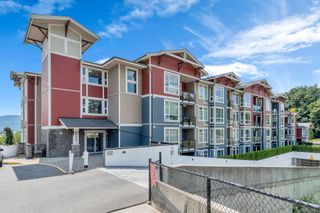 Photo 1: 112 2242 WHATCOM Road in Abbotsford: Abbotsford East Condo for sale in "Waterleaf" : MLS®# R2694467