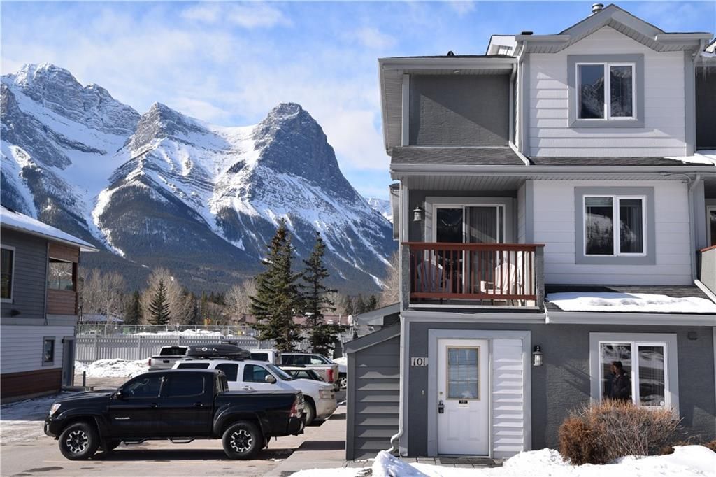 Main Photo: 101 1206 Bow Valley Trail: Canmore Row/Townhouse for sale : MLS®# C4290346