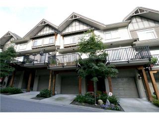 Photo 1: 10 55 HAWTHORN Drive in Port Moody: Heritage Woods PM Townhouse for sale in "COBALT SKY" : MLS®# V1034207