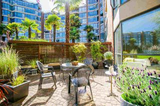 Photo 1: 108 1450 PENNYFARTHING Drive in Vancouver: False Creek Condo for sale in "HARBOUR COVE" (Vancouver West)  : MLS®# R2459679