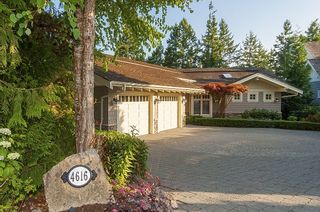 Main Photo: 4616 DECOURCY COURT in West Vancouver: Caulfeild House for sale : MLS®# R2202005