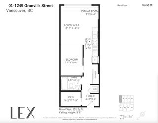 Photo 16: 501 1249 GRANVILLE Street in Vancouver: Downtown VW Condo for sale in "The Lex" (Vancouver West)  : MLS®# R2878454