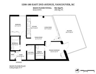 Photo 30: 1208 180 E 2ND Avenue in Vancouver: Mount Pleasant VE Condo for sale in "Second + Main" (Vancouver East)  : MLS®# R2876471