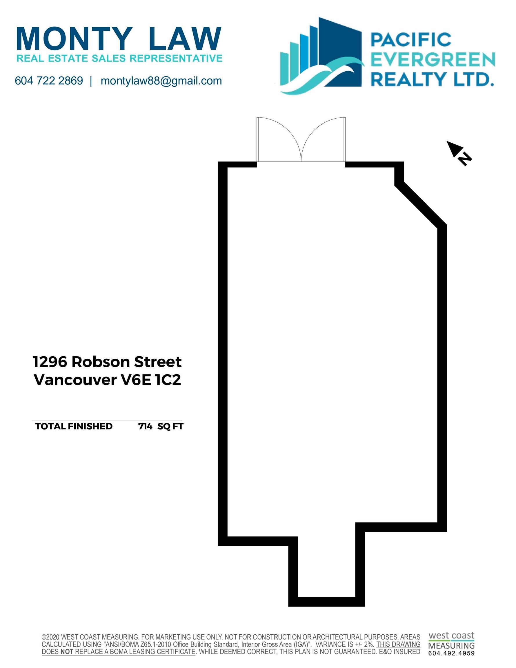 Main Photo: 1296 ROBSON Street in Vancouver: West End VW Retail for sale in "ROBSON GARDENS" (Vancouver West)  : MLS®# C8053288