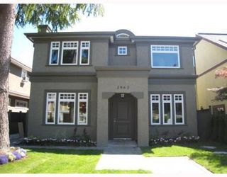 Main Photo: 2962 22ND AV in Vancouver: House for sale (Arbutus)  : MLS®# V778322