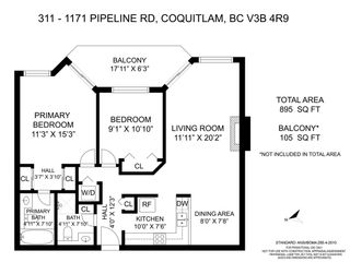 Photo 24: 311 1171 PIPELINE Road in Coquitlam: New Horizons Condo for sale in "GLENWOOD PLACE" : MLS®# R2805238