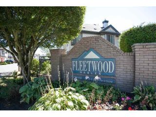 Photo 1: 43 15840 84TH Avenue in Surrey: Fleetwood Tynehead Townhouse for sale in "Fleetwood Gables" : MLS®# F1448780