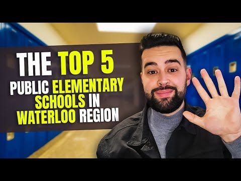 The TOP 5 Public Elementary SCHOOLS in the WATERLOO REGION