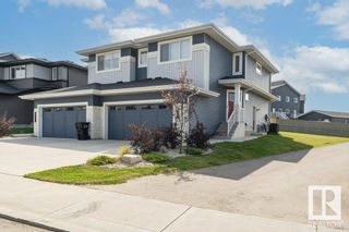 Photo 1: 9109 PEAR Drive in Edmonton: Zone 53 House Half Duplex for sale : MLS®# E4356418
