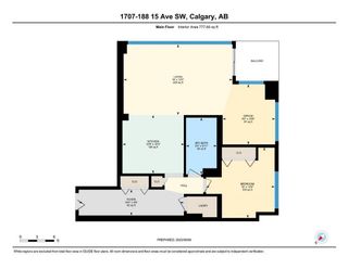 Photo 19: 1707 188 15 Avenue SW in Calgary: Beltline Apartment for sale : MLS®# A2099378