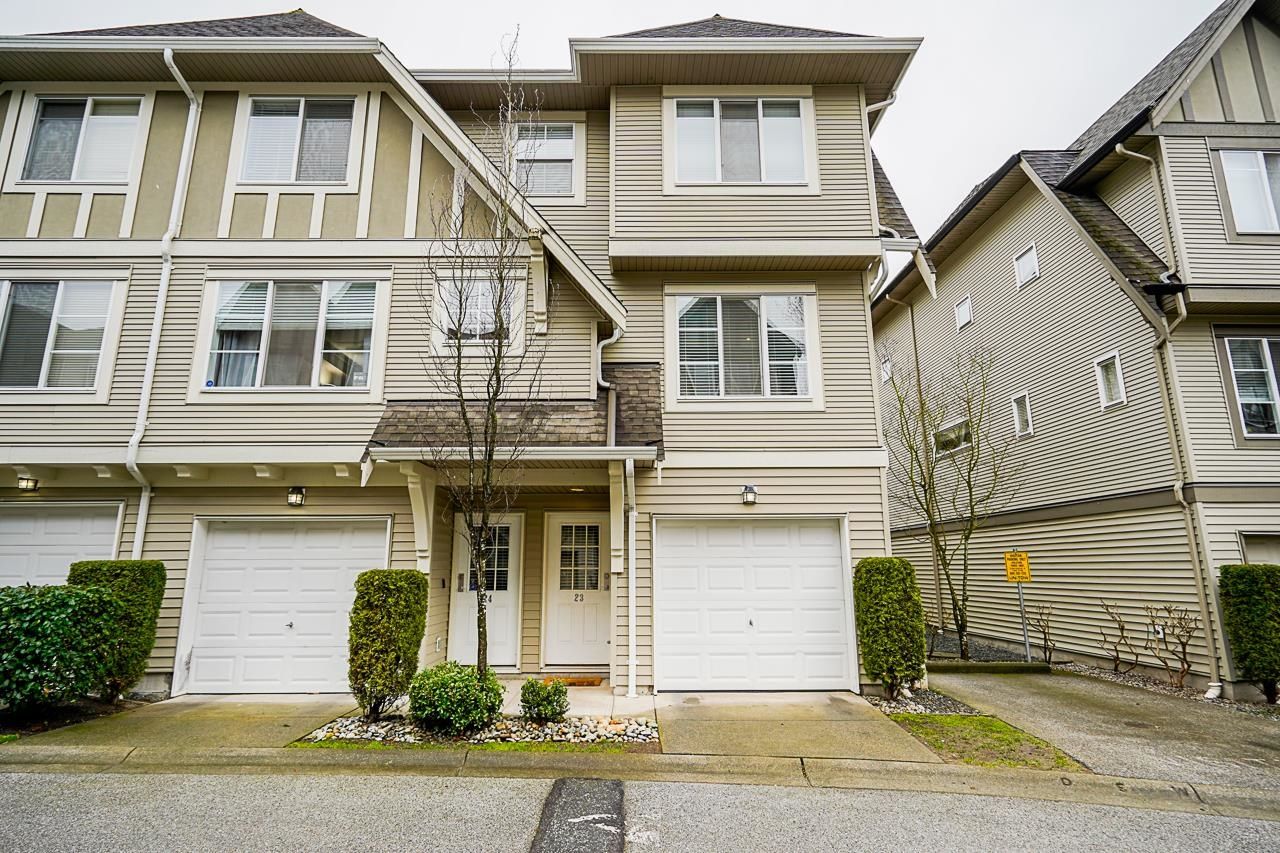 Main Photo: 23 15175 62A Avenue in Surrey: Sullivan Station Townhouse for sale in "Brooklands" : MLS®# R2678083