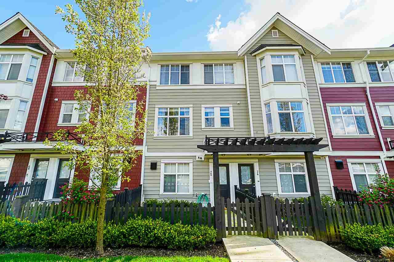 Main Photo: 72 20852 77A AVENUE in Langley: Willoughby Heights Townhouse for sale : MLS®# R2398984