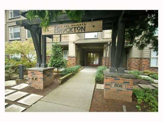 Main Photo: 116 808 SANGSTER Place in New Westminster: The Heights NW Condo for sale in "THE BROCKTON" : MLS®# V814914