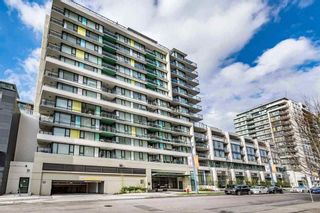 Photo 1: 303 7733 FIRBRIDGE Way in Richmond: Brighouse Condo for sale in "QUINTET TOWER C" : MLS®# R2346426