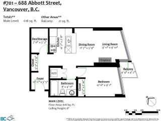 Photo 20: 701 688 ABBOTT Street in Vancouver: Downtown VW Condo for sale (Vancouver West)  : MLS®# R2739563