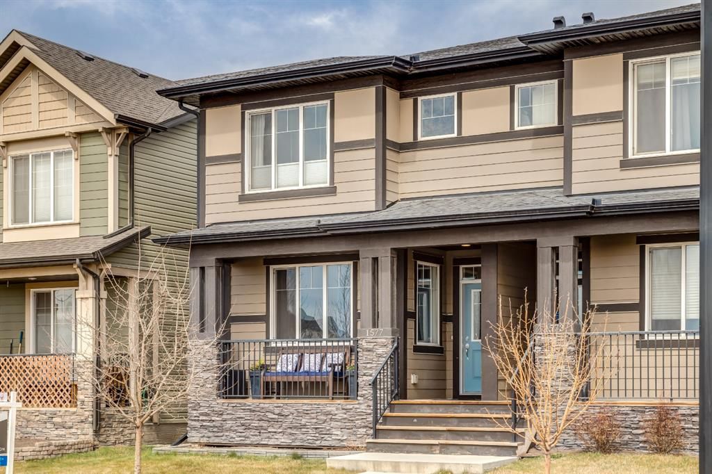 Main Photo: 1577 Legacy Circle SE in Calgary: Legacy Semi Detached for sale : MLS®# A1211357