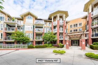 Photo 1: 407 14 E ROYAL Avenue in New Westminster: Fraserview NW Condo for sale in "Victoria Hill" : MLS®# R2280789