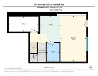 Photo 38: 191 Sunrise View: Cochrane Semi Detached (Half Duplex) for sale : MLS®# A2112069