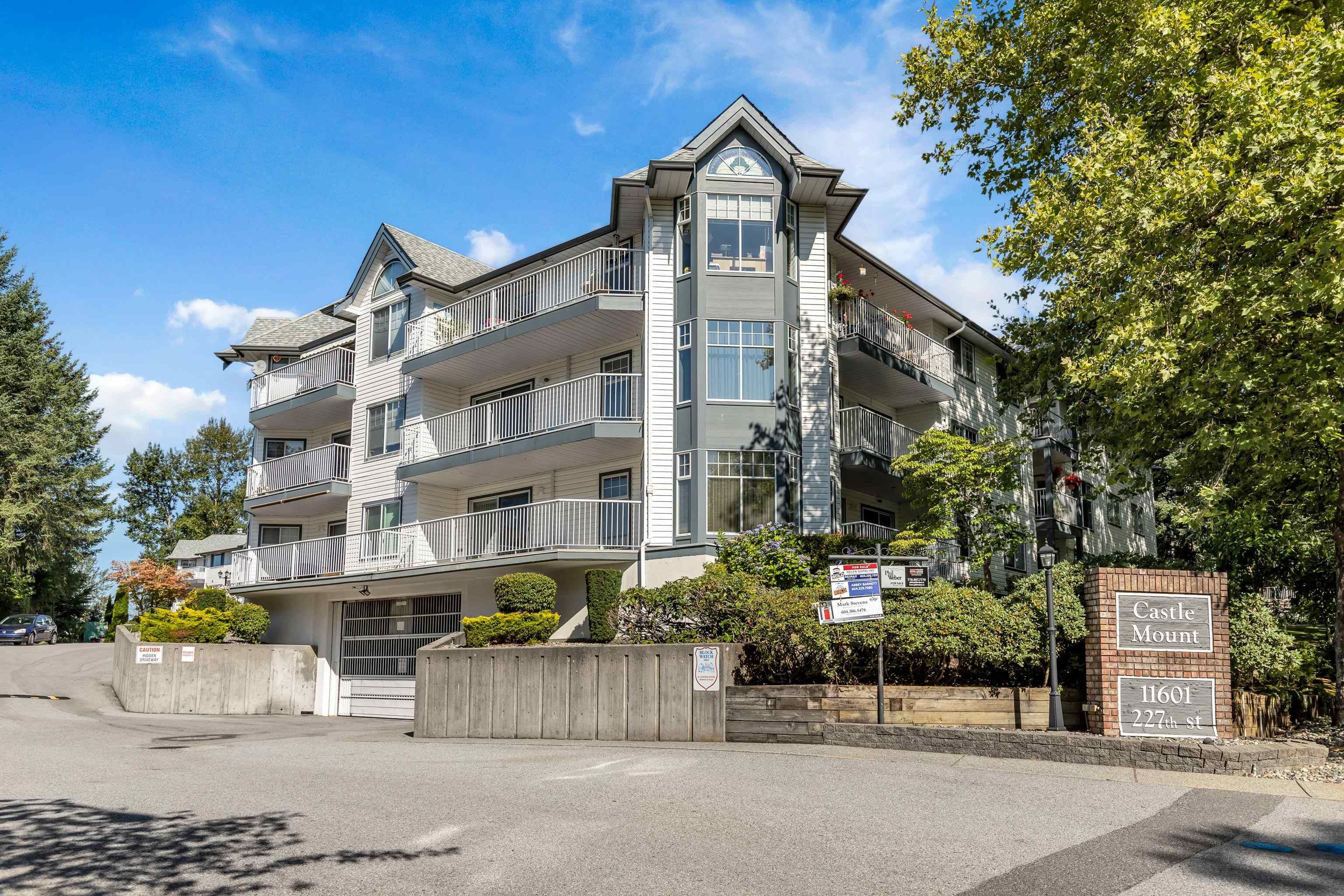 Main Photo: 206 11601 227 Street in Maple Ridge: East Central Condo for sale in "CASTLEMOUNT AT FRASERVIEW VILLAGE" : MLS®# R2805356