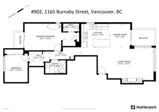 Photo 25: 902 1165 BURNABY Street in Vancouver: West End VW Condo for sale in "QU'APPELLE" (Vancouver West)  : MLS®# R2700063