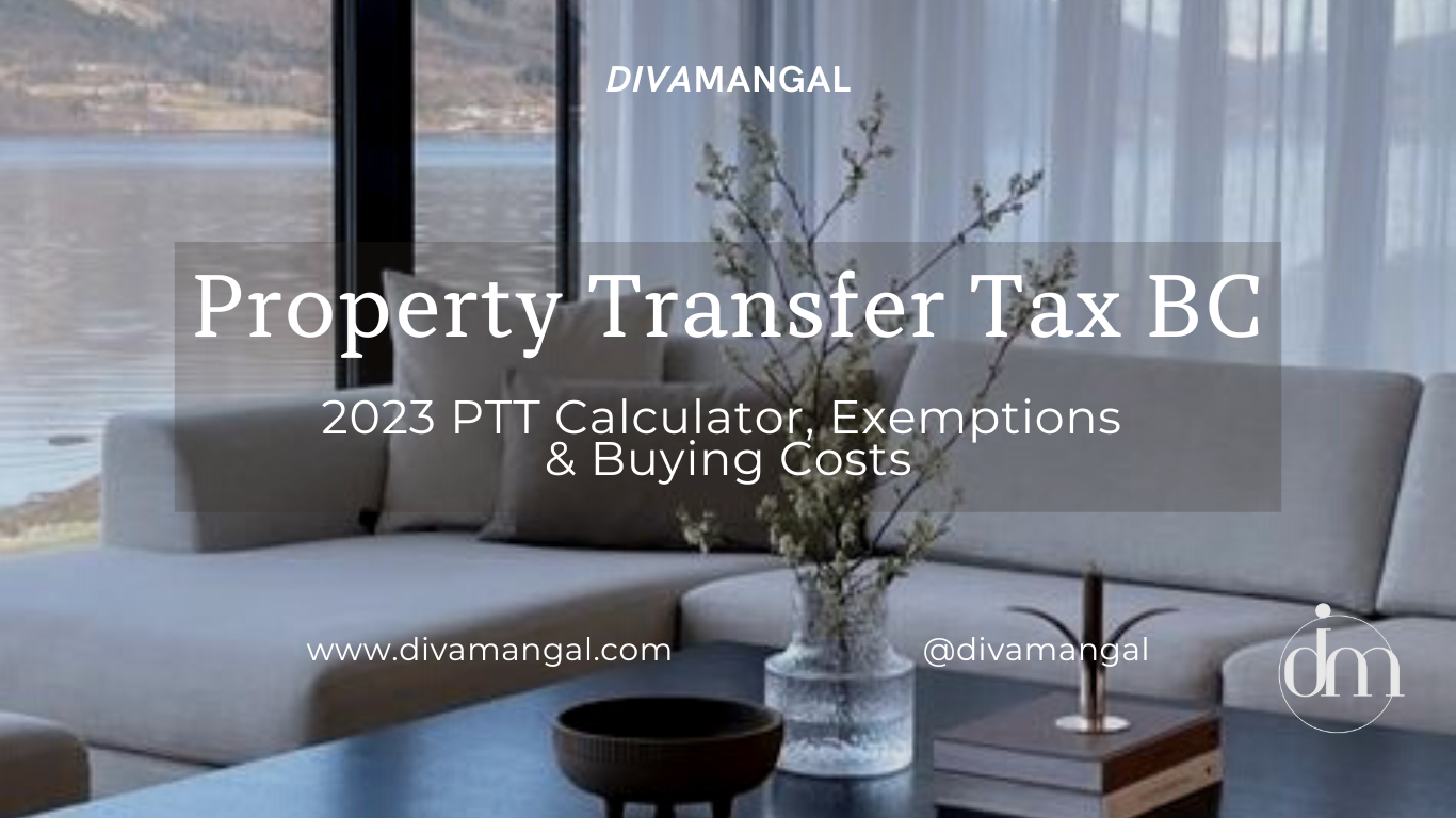 Property Transfer Tax in British Columbia 2023: Calculate, Exemptions, and Key Buying Costs