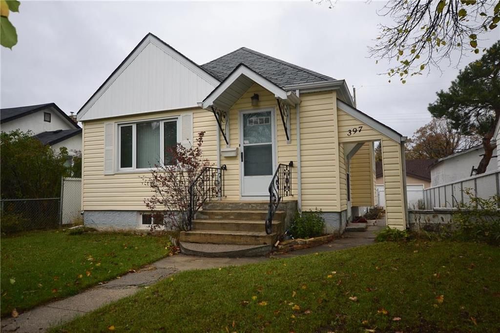 Photo 1: Photos: 397 Lariviere Street in Winnipeg: Norwood Residential for sale (2B)  : MLS®# 202124655