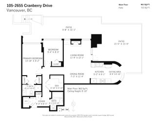Photo 40: 105 2655 CRANBERRY Drive in Vancouver: Kitsilano Condo for sale in "NEW YORKER" (Vancouver West)  : MLS®# R2879981