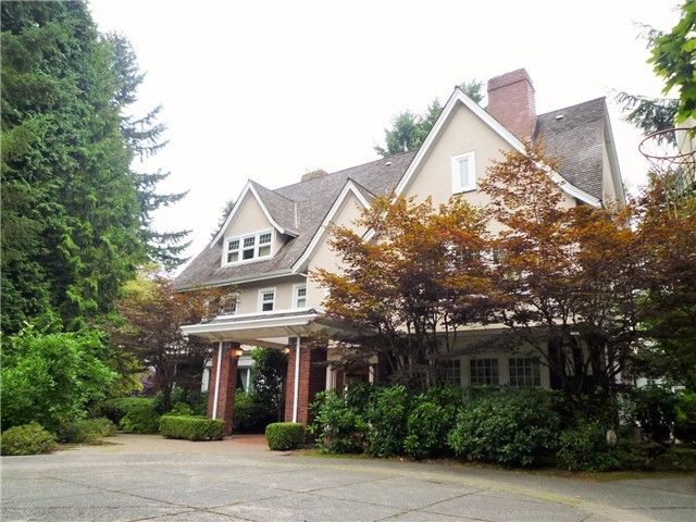 Main Photo: 3823 CYPRESS ST in Vancouver: Shaughnessy House for sale (Vancouver West)  : MLS®# V1080516