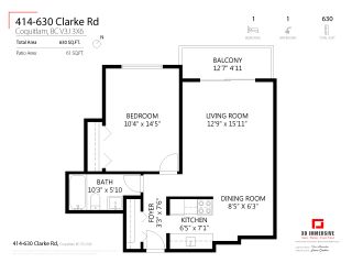 Photo 24: 414 630 CLARKE Road in Coquitlam: Coquitlam West Condo for sale in "King Charles Court" : MLS®# R2556475