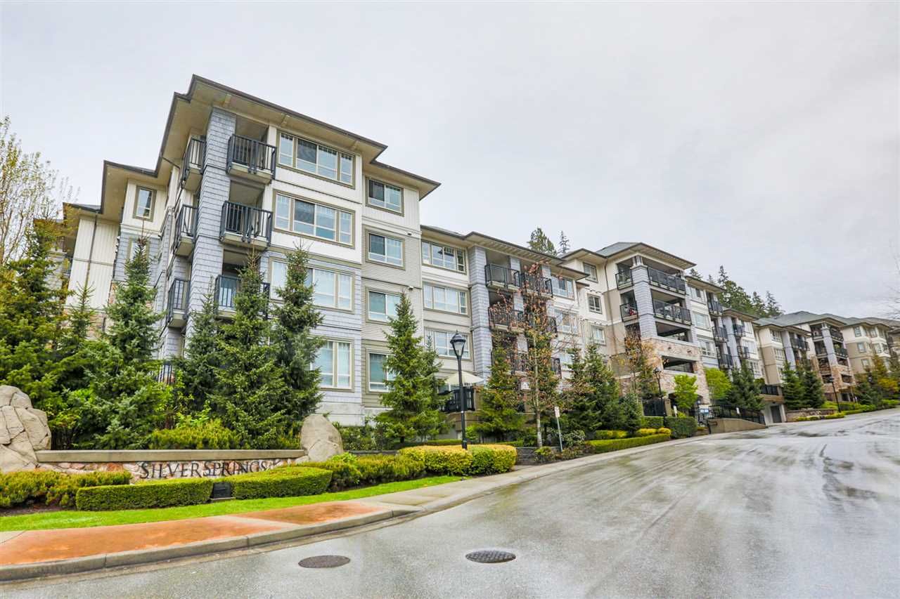 Main Photo: 105 2951 SILVER SPRINGS Boulevard in Coquitlam: Westwood Plateau Condo for sale in "SILVER SPRINGS" : MLS®# R2254790