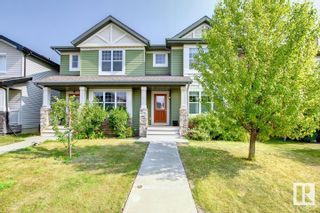Photo 2: 225 51A Street in Edmonton: Zone 53 House Half Duplex for sale : MLS®# E4313938