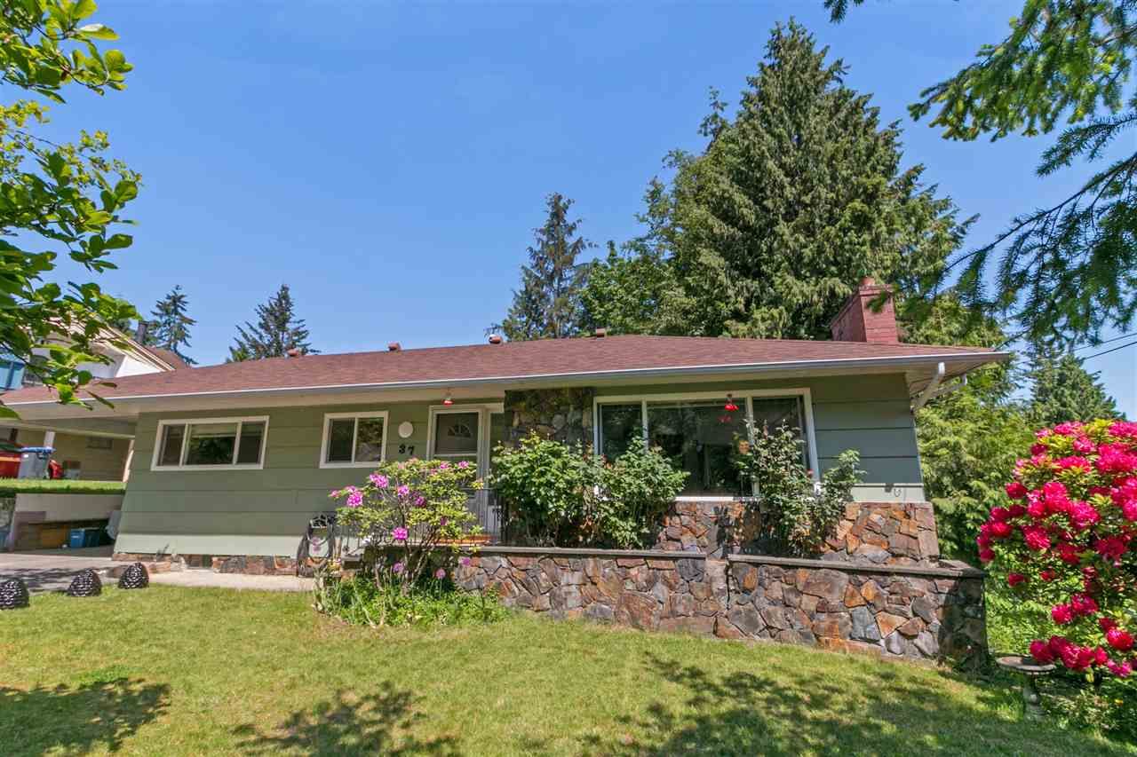 Main Photo: 37 SEAVIEW Drive in Port Moody: College Park PM House for sale : MLS®# R2271859
