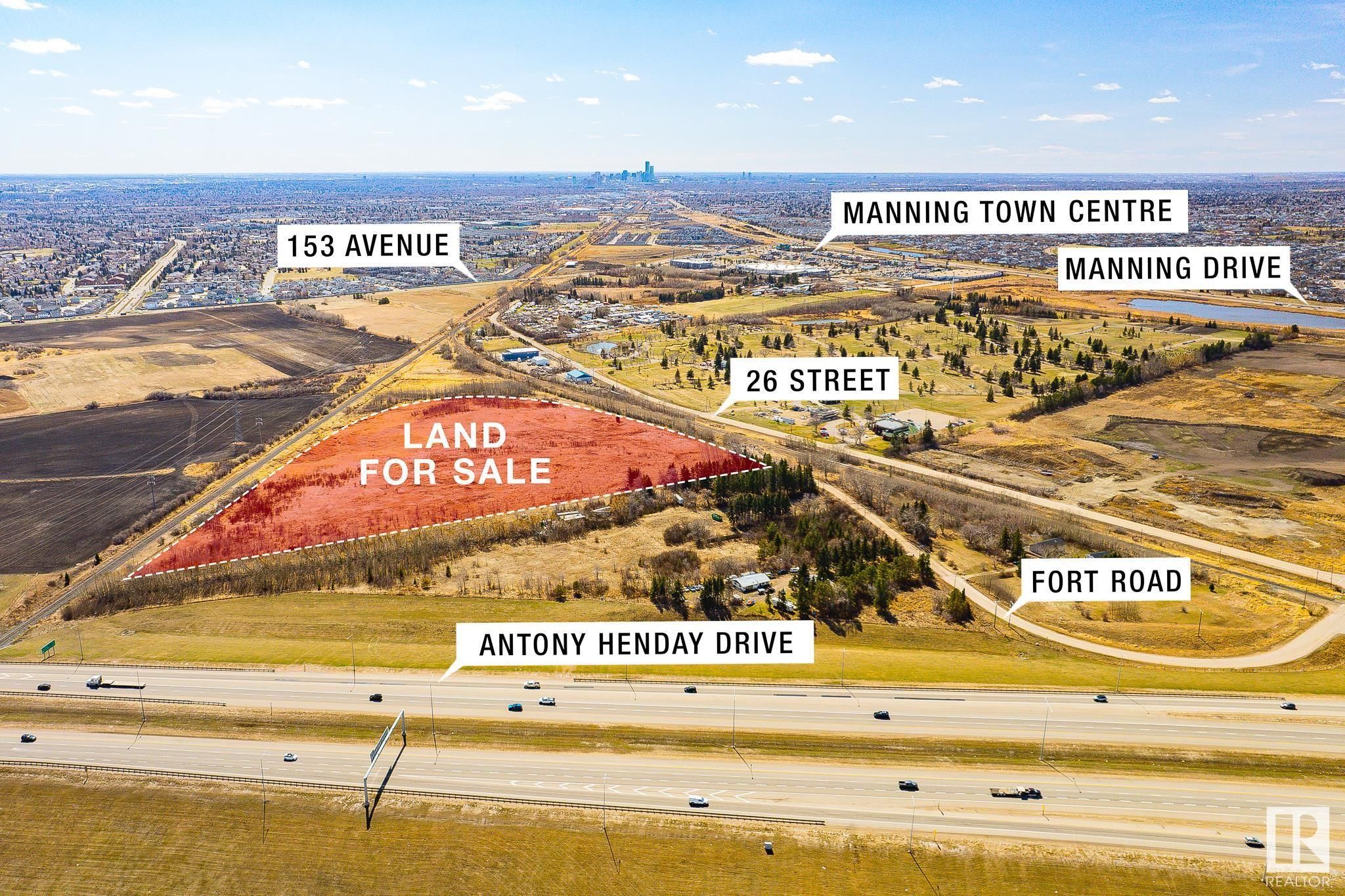 Main Photo: 16403 - 16451 FORT Road in Edmonton: Zone 03 Land Commercial for sale : MLS®# E4364111