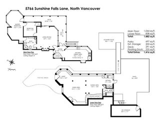 Photo 20: 5766 SUNSHINE FALLS Lane in North Vancouver: Woodlands-Sunshine-Cascade House for sale : MLS®# R2363310
