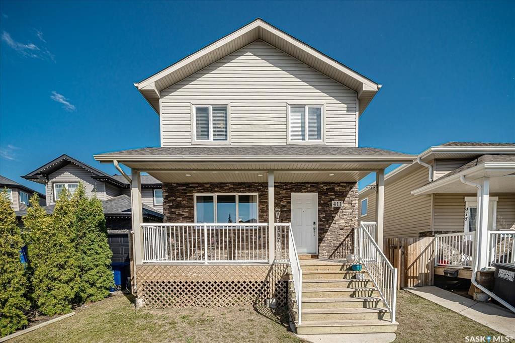 Main Photo: 411 Geary Crescent in Saskatoon: Hampton Village Residential for sale : MLS®# SK907562