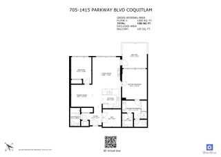 Photo 12: 705 1415 PARKWAY BOULEVARD in Coquitlam: Westwood Plateau Condo for sale : MLS®# R2745385