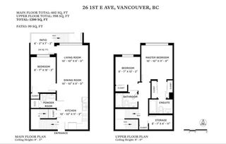 Photo 25: 26 E 1ST AVENUE in Vancouver: Mount Pleasant VE Townhouse for sale (Vancouver East)  : MLS®# R2523111